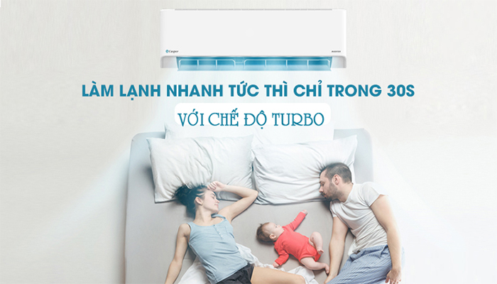 công nghệ làm lạnh nhanh turbo