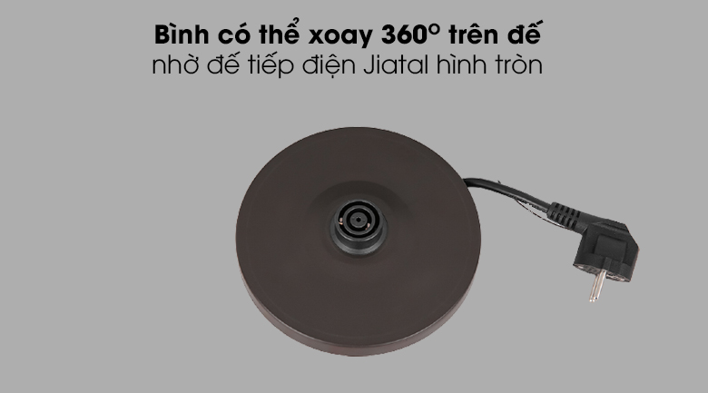Đế tiếp điện - Bình siêu tốc Midea 1.5 lít MK-15DC (G)