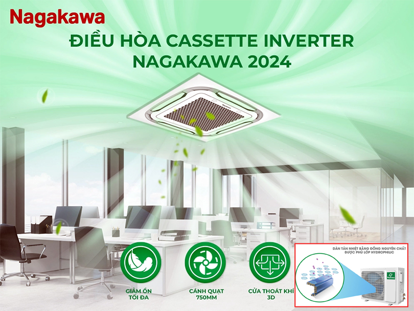 dieu hoa am tran nagakawa NIT-C28R2U35