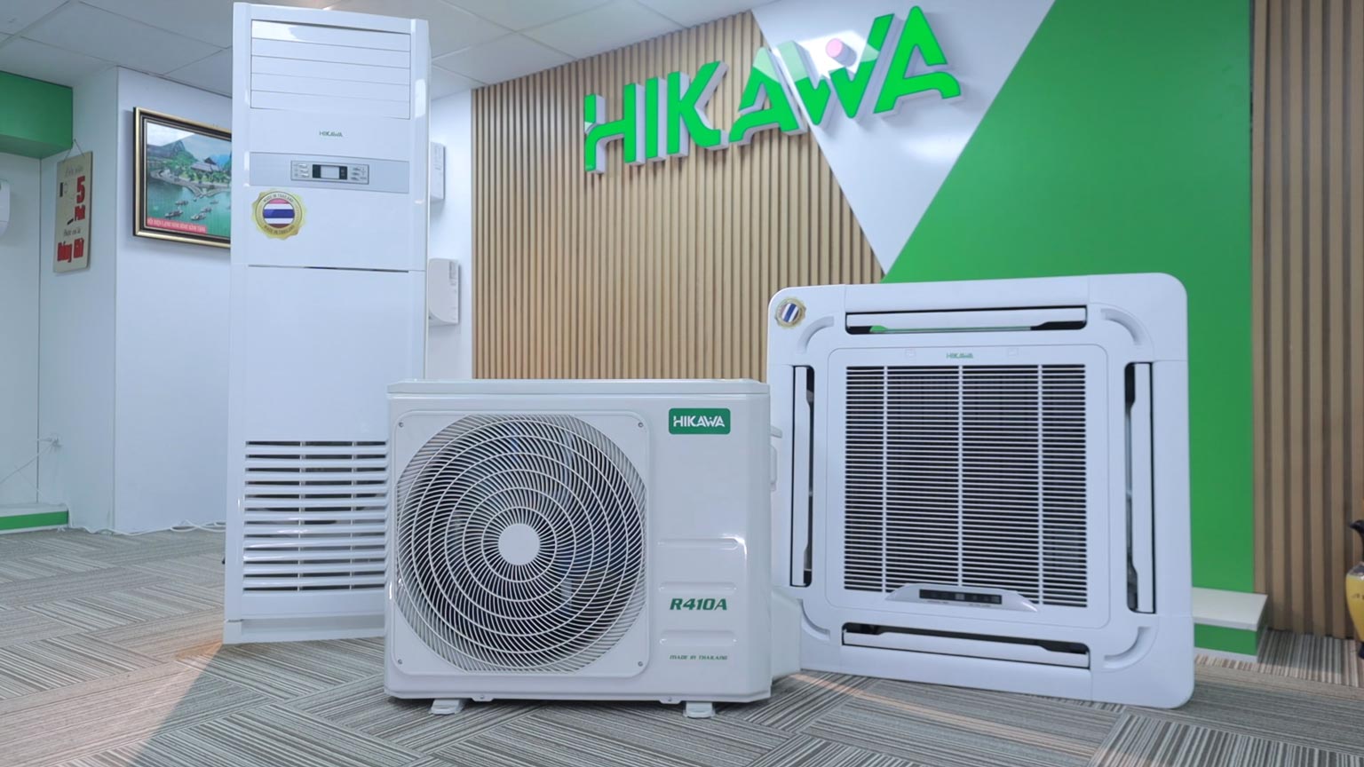 Điều hòa âm trần HIKAWA 48000BTU 1 chiều Inverter HI-CC50MV/HO-CC50MV