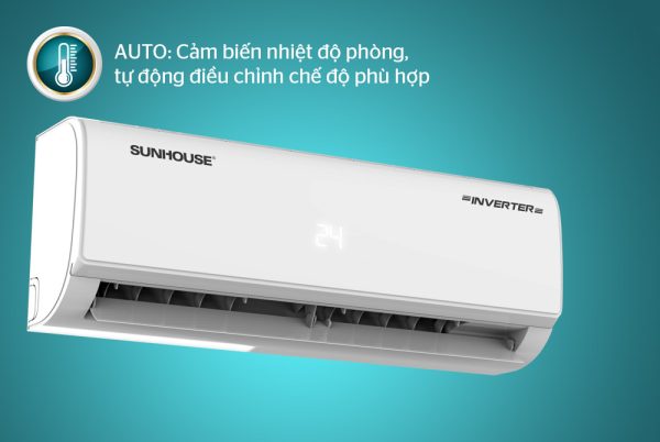 Điều hòa không khí một chiều INVERTER 12000BTU SUNHOUSE SHR-AW12IC610 4