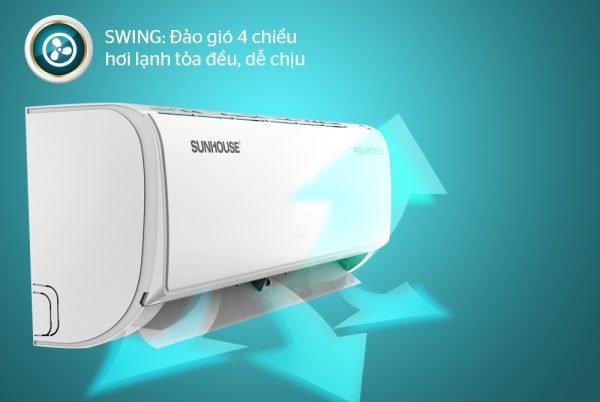 Điều hòa không khí một chiều INVERTER 12000BTU SUNHOUSE SHR-AW12IC610 2