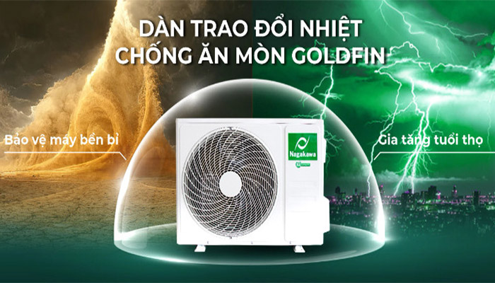 Điều hòa Nagakawa 2023 có độ bền cao