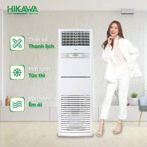 Điều hòa tủ đứng HIKAWA một chiều 28000 BTU HI/KW-FC30A 2