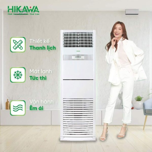 Điều hòa tủ đứng HIKAWA một chiều 28000 BTU HI/KW-FC30A 2