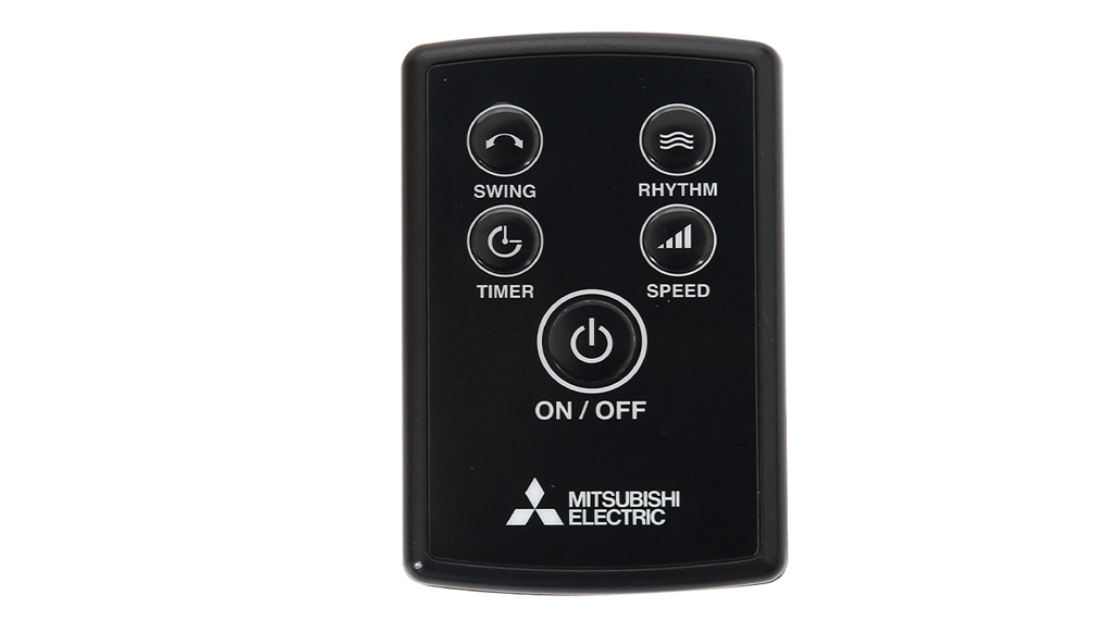 Quạt đứng Mitsubishi LV16-RA SF-GY xám nhạt - remote