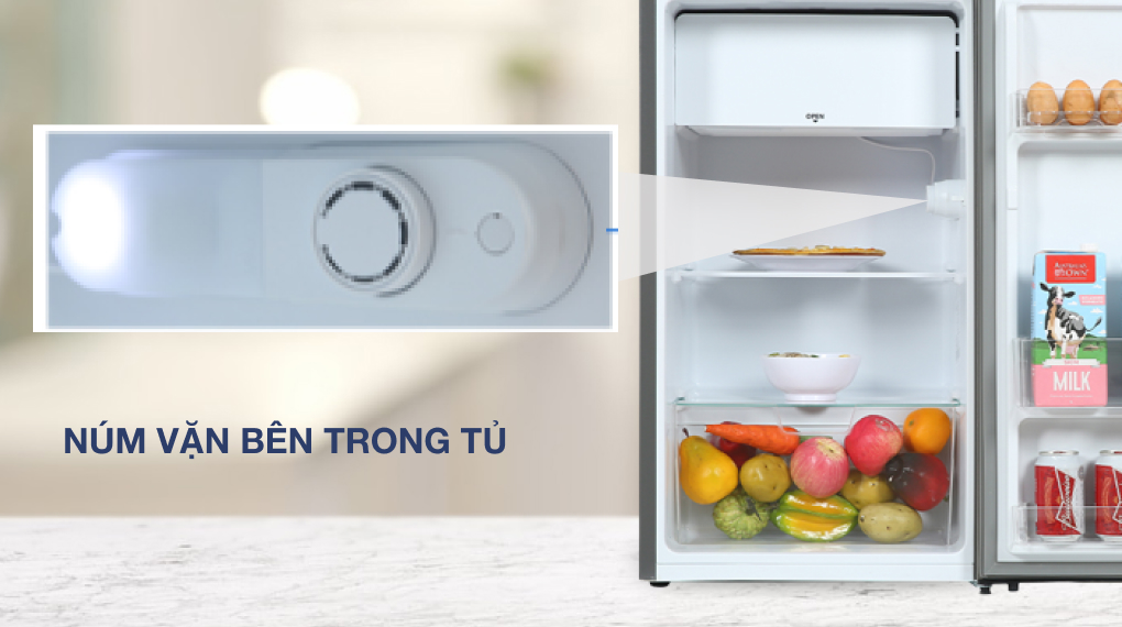Tủ lạnh Electrolux 94 Lít EUM0930AD-VN - Bảng điều khiển