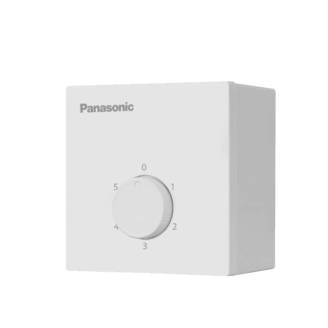 Quạt trần 3 cánh Panasonic F-60FV2 có 5 cấp độ gió cho mọi điều kiện khí trời