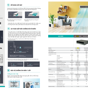 Hisense DÒNG MÁY ĐIỀU HÒA ÂM TRẦN  NỐI ỐNG GIÓ AUD-42CX6REHH 1