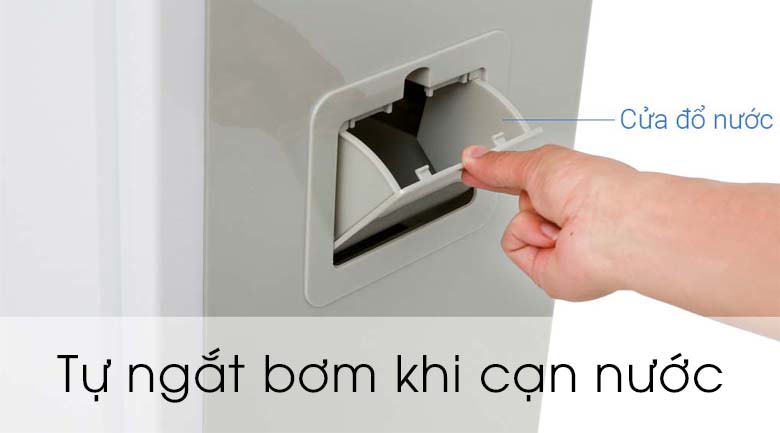 Tự ngắt bơm khi cạn nước - Quạt điều hòa Kangaroo KG50F40