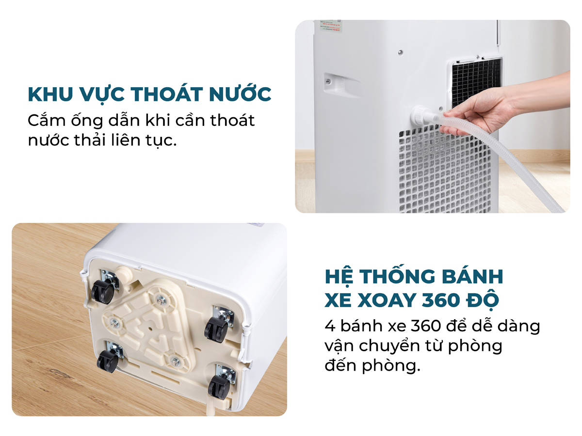 Máy điều hòa di động thông minh FujiE MPAC9