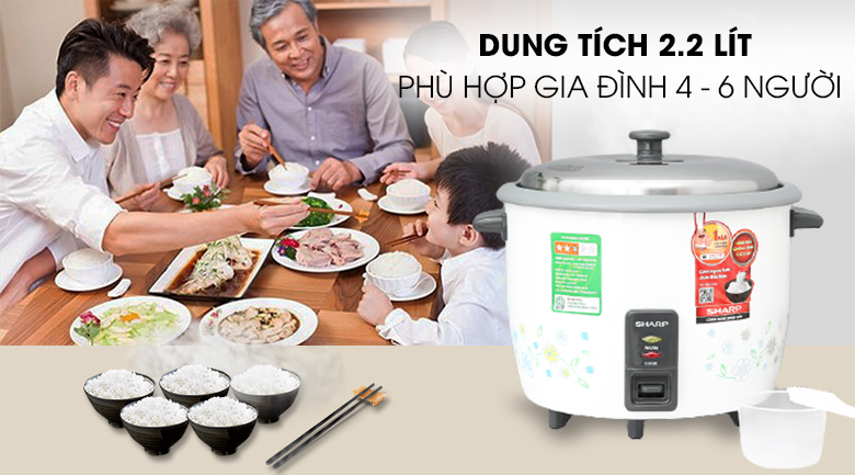 Dung tich - Noi com dien KSH-228SNV-SF
