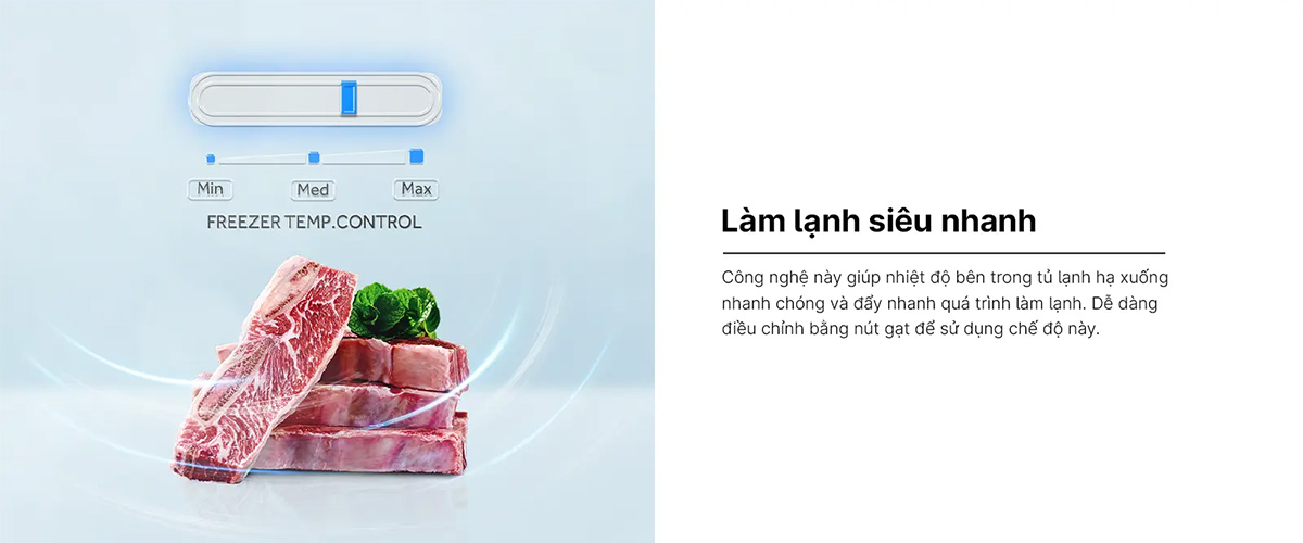 Làm lạnh siêu nhanh