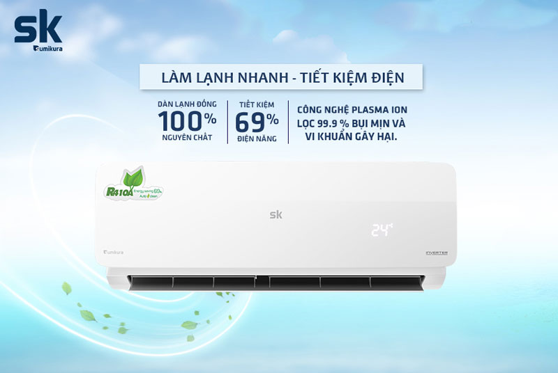 dàn lạnh đồng tiết kiệm điện