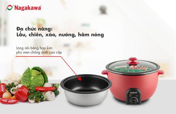 Lẩu điện Nagakawa NAG1902 4