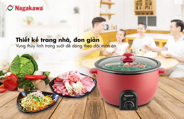 Lẩu điện Nagakawa NAG1902 3