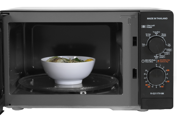 Lò vi sóng có nướng Sharp R-G211TV-BK 21 lít 2