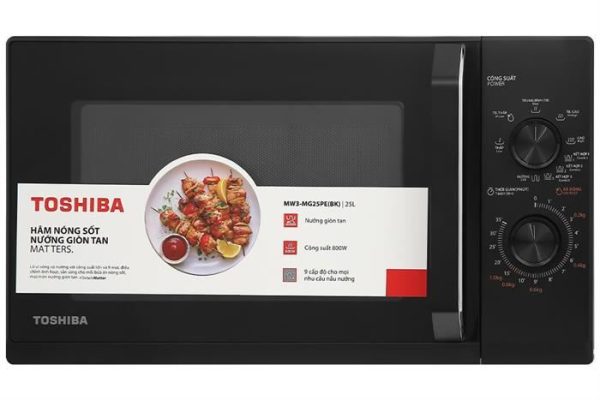 Lò vi sóng có nướng Toshiba MW3-MG25PE(BK) 25 lít 0
