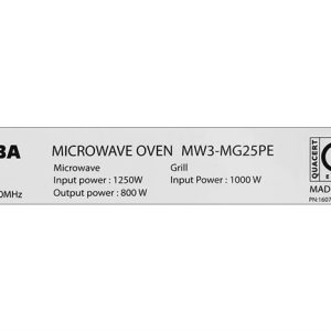 Lò vi sóng có nướng Toshiba MW3-MG25PE(BK) 25 lít 8