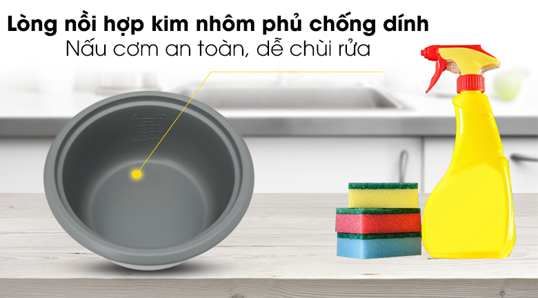 Lòng nồi - Nồi cơm nắp rời Sharp KSH-218SNV-SF 1.8 lít