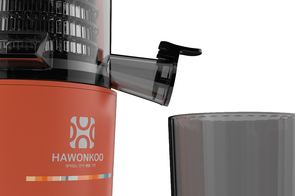 Máy ép chậm Hawonkoo SJH-001-CR - Nắp chặn chống rò rỉ
