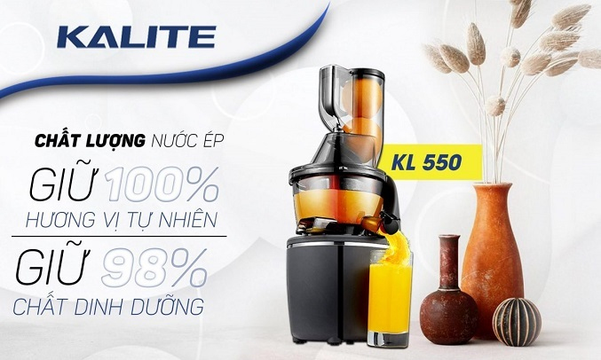 Máy ép chậm Kalite KL-550 - Giữ trọn hương vị
