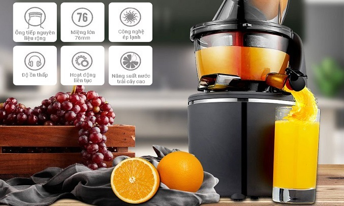 Máy ép chậm Kalite KL-550 - ngăn ngừa rò rỉ nước