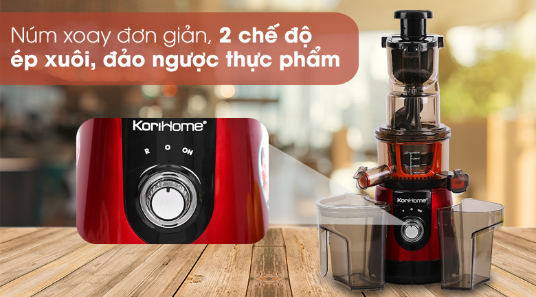 Dễ dùng - Máy ép trái cây Korihome JEK-644