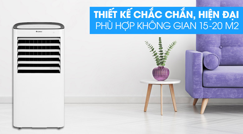 Thiết kế chắc chắn, hiện đại - Quạt điều hoà Gree KSWK-10X61D