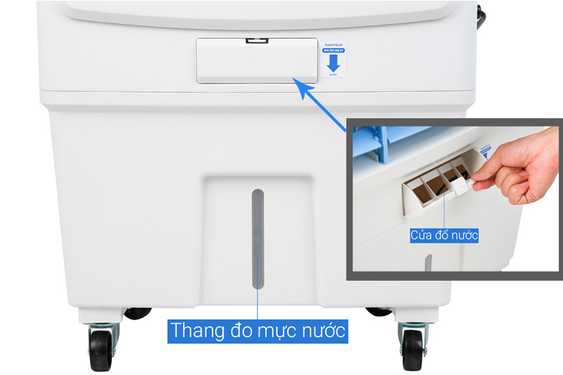 Bình chứa nước lớn - Quạt điều hoà Daikiosan DKA-04000C