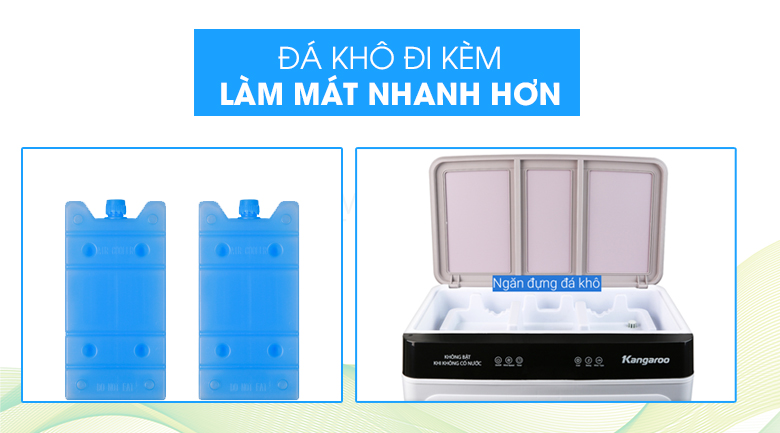 Đá khô - Quạt điều hoà Kangaroo KG50F69