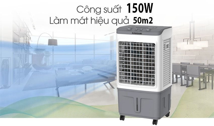 Công suất của Máy làm mát không khí Sunhouse SHD7734