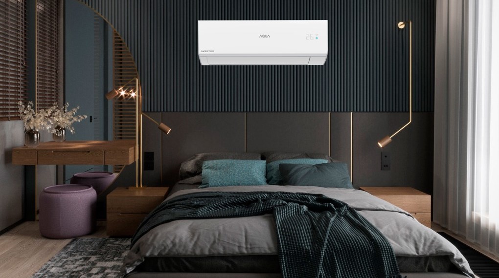 Máy lạnh AQUA Inverter 1.5 HP AQA-RUV13RB2 - Tổng quan thiết kế
