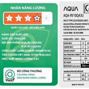 Máy lạnh AQUA Inverter 1 HP AQA-RV10QA3 7