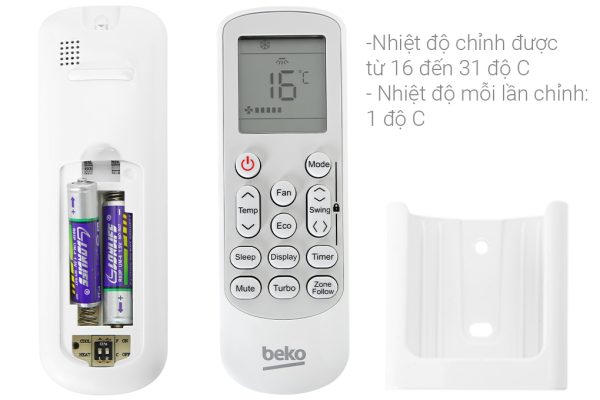 Máy lạnh Beko Inverter 1 HP RSVC09VT 3