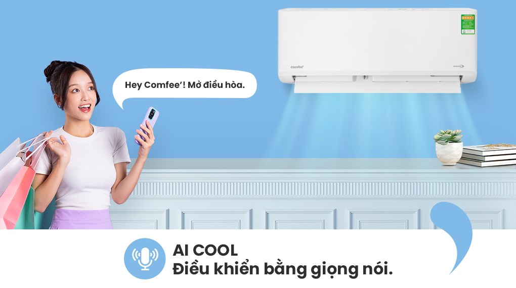 Máy lạnh Comfee Inverter 1 HP CFS-10VDGF-V - Tiện ích
