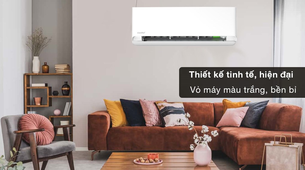 Máy lạnh Comfee Inverter 1.5 HP CFS-13VCB1 - Thiết kế hiện đại, tinh tế