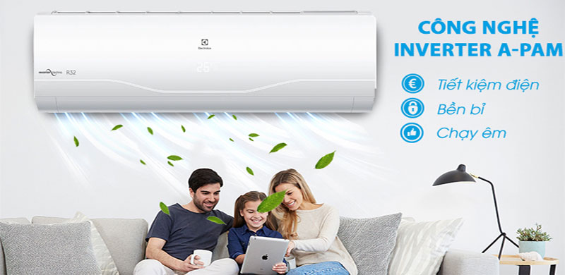 Máy lạnh Inverter ELectrolux ESV18CRO-B1 ứng dụng công nghệ Inverter tiết kiệm điện