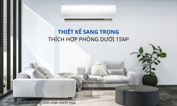 Máy lạnh Midea Inverter 1 HP MSAF6-10CDN8