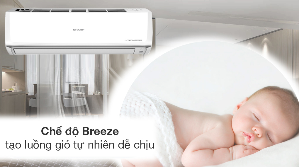 Điều hòa Sharp Inverter 18000 BTU AH-X18ZEW - Tiện ích