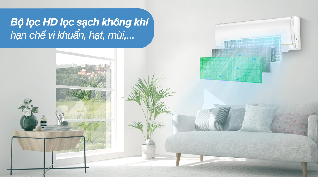 Máy lạnh TCL Inverter 2 HP TAC-18CSD/XAB1I - Tiết kiệm điện