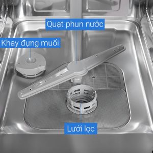 Máy rửa chén độc lập có sấy Galanz W45A3A401S-0E1(SS) 4