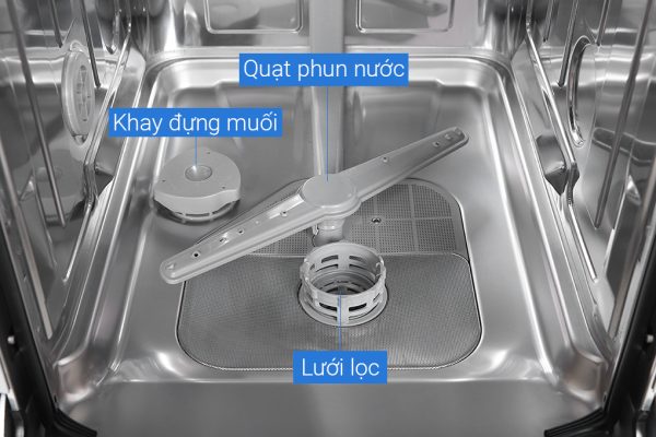 Máy rửa chén độc lập có sấy Galanz W45A3A401S-0E1(SS) 4