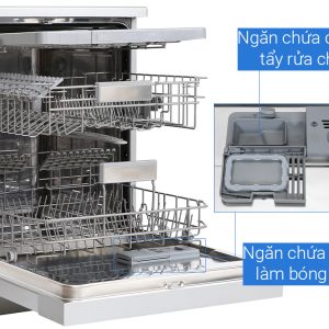 Máy rửa chén độc lập có sấy Galanz W60B1A401M-AE5(SS) 7