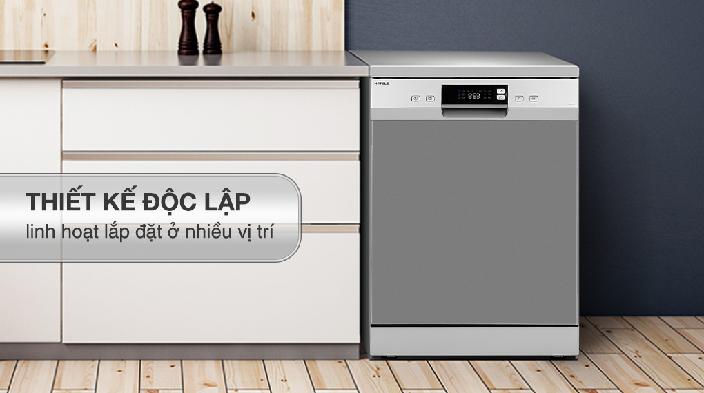 Máy rửa chén độc lập Hafele HDW-F60E (538.21.200) - Tổng quan thiết kế
