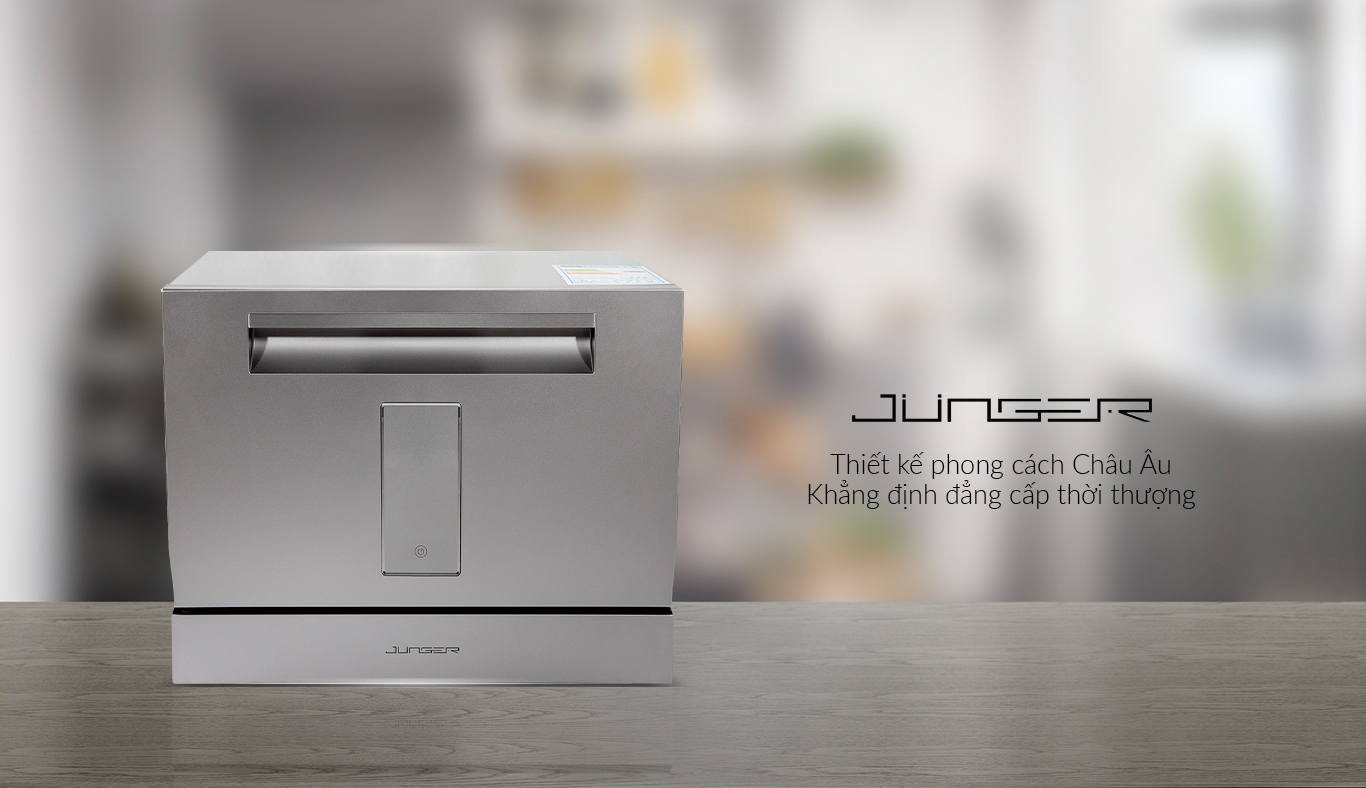 Máy rửa chén Junger DWJ-101 - Thiết kế phong châu Âu, khẳng định đẳng cắp thời thượng
