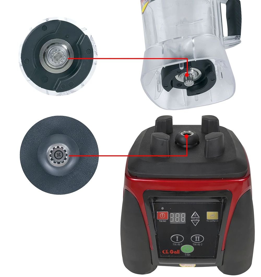 Máy xay sinh tố công nghiệp Gali GL-1525 - Hàng chính hãng