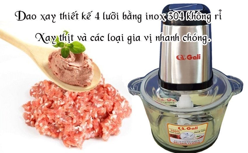 Chất liệu của máy xay thịt Gali GL1918