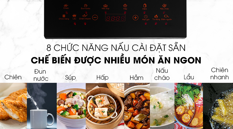 Chức năng Bếp điện từ Galanz CH211E