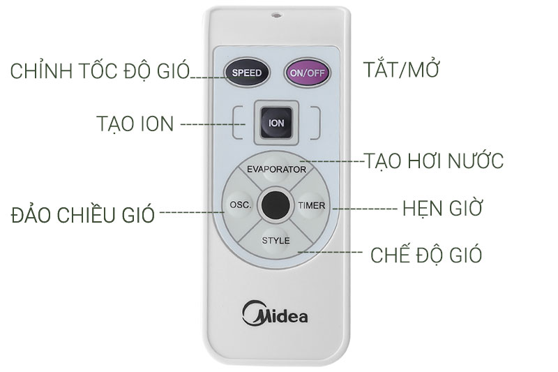 Quạt điều hòa Midea AC120-15F
